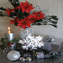 Flower Arrangements Winter Holiday Table Centerpieces Christmas