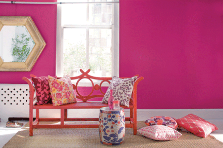 Wall Decoration Painting Ideas Pink Pillow Decor 