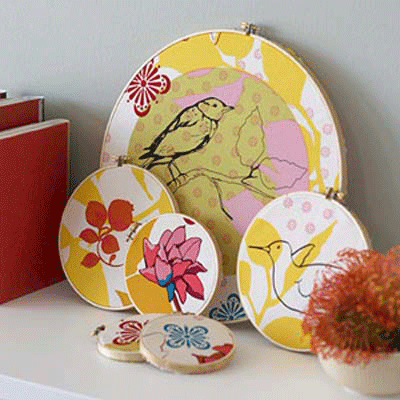  Modern Decoration Tissue round embroidery hoop crafts 