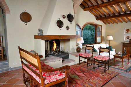  Fireplace Decoration Tuscan interior design style 