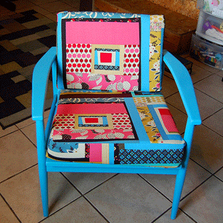 Upholstered Chairs on Modern Furniture Decoration  Bright Chair For A Quick Room Makeover
