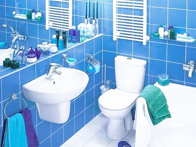 Interior Decorations on Interior Colors  Blue And Green Bathroom Decorating Ideas