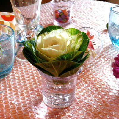 Table Decoration on Polka Dot And Flowers  Centerpiece Ideas  Table Decoration