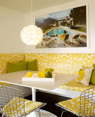  kitchen-yellow-green-room Decoration Ideas 