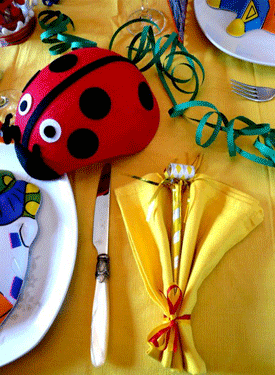  Table Decoration Ideas Ladybug decorations centerpiece 