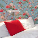 blue-pink-flower-wallpaper-pattern-wall-decoration