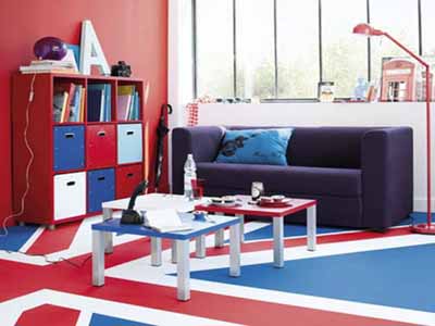 Kids room decor Ideas-patriotic decoration theme 