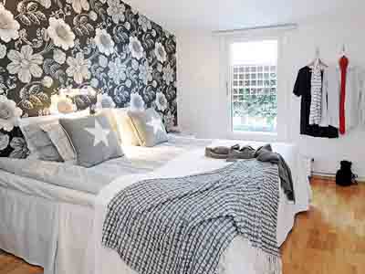 Bedroom Decoration Ideas-beautiful wallpaper Flower wallpaper