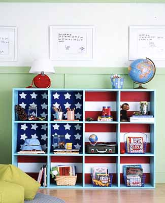 Children's Room Decoration Ideas shelves storage furniture
