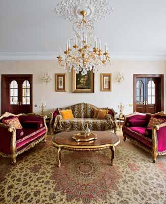 Art Nouveau-style living room Decoration Ideas