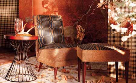 Tan Color Case Decor Upholstery Fabric