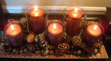 Fall Decoration Ideas Thanksgiving table centerpieces