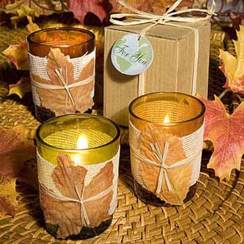  small Candle Centerpieces Fall Decoration Ideas 