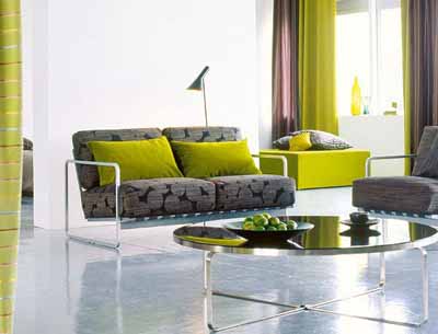 Decorative Fabric Modern Living Room Colors