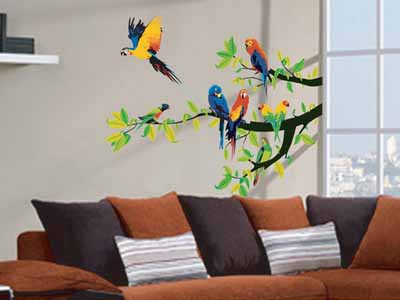Wall Painting Designs bird image for wall decoration, modern wallpaper, stickers and Wall Painting Designs bird image for wall decoration, modern wallpaper, stickers and