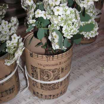 Graceful Music Themed Party Table Decoration Ideas