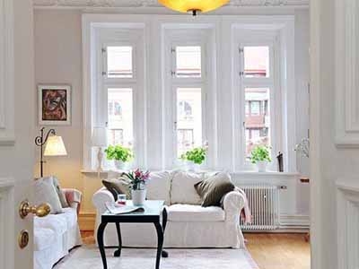  Living room-design-Swedish style 