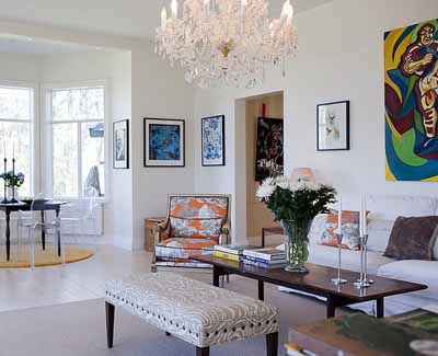 living room furniture-white-paint-scandinavian-houses 