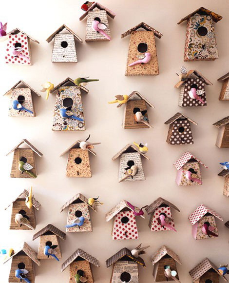beautiful wallpapers with wooden birdhouses