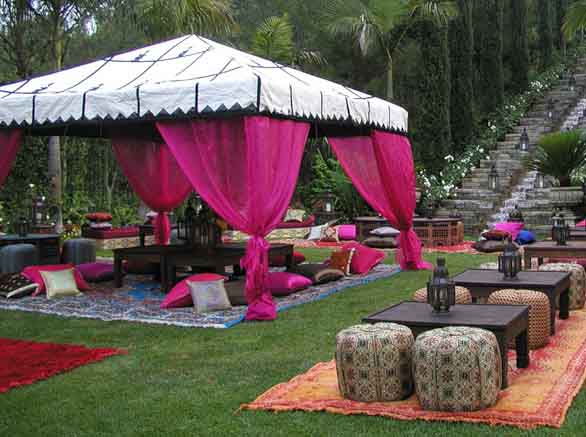 Middle Eastern Party Table Decoration Ideas and Centerpieces