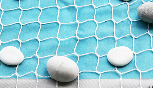 shaped like white river pebbles candles for table decoration