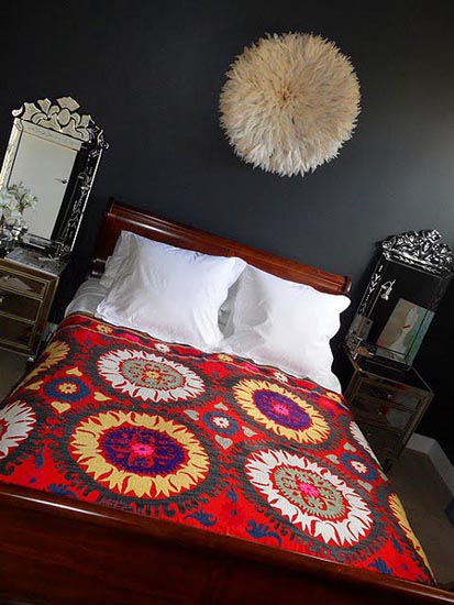 African hat for modern bedroom furniture used