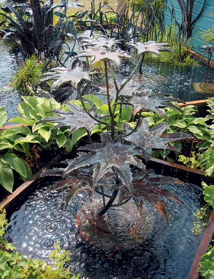 Back Yard Water Fountains Ideas