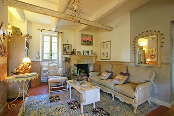 French Country Home Decor And Living Room Decorating Ideas