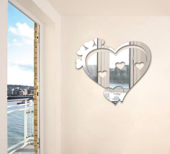 Mirror Wall Stickers, Bright Ideas for Room Decorating