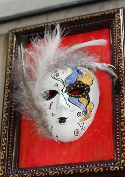 masquerade mask Venetian mask is inspired used as wall decor art