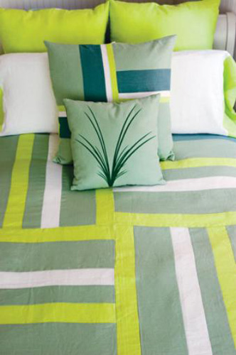 patchwork fabric for bedding and bedroom decorating ideas