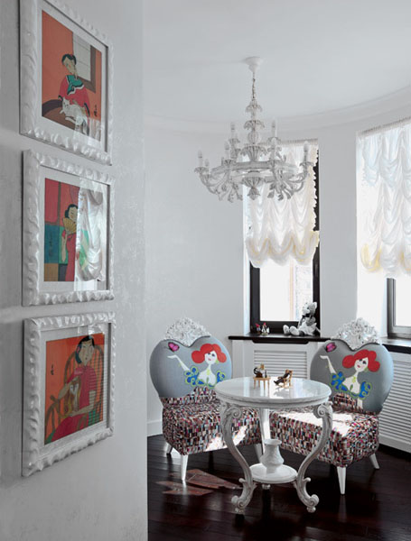 kids room decorating ideas in art nouveau style