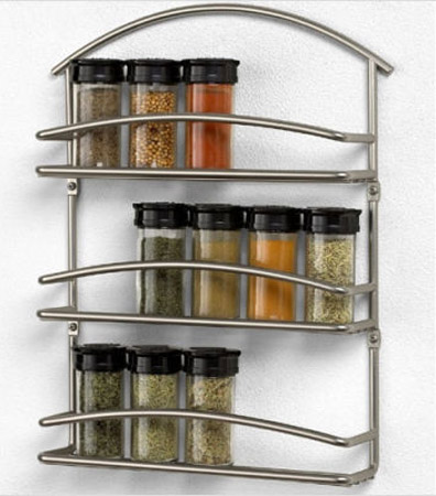 wall spice rack for spices storage