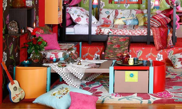 flower pillow for girls bedroom decor