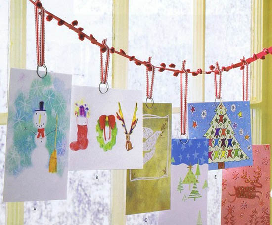 homemade Christmas decorations