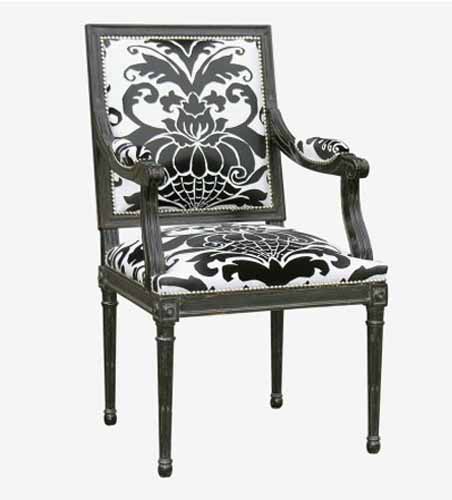 black and white chair upholstery fabric