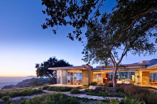 modern house design in california