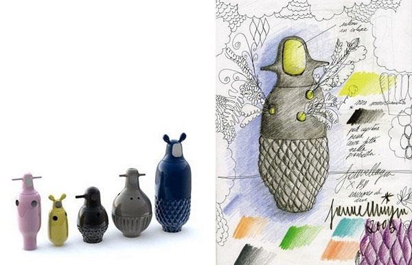 Decorative Home Accessories, Showtime Vases, Unusual Porcelain Vases