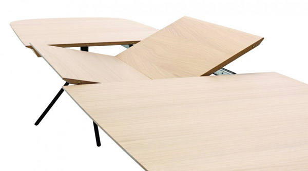 dining table made of wood material