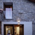 old house exterior and modern wooden doors