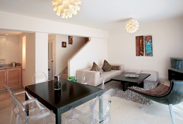 black and white living room decor