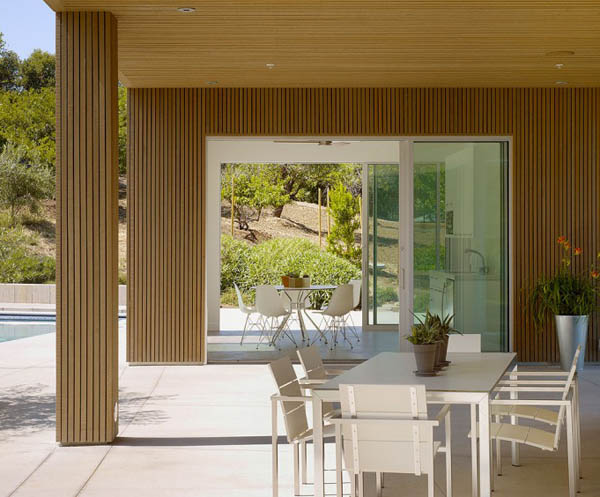 patio with dining furniture