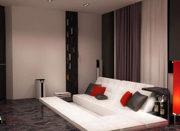 apartment-ideas-black-white-color-red-accents (5)