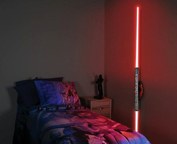 lightsaber wall light