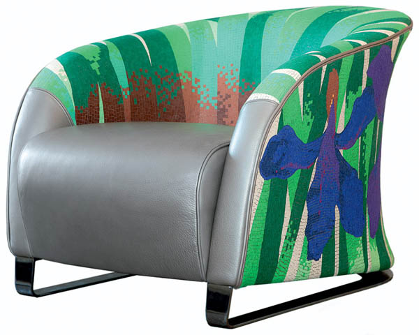 Tropical Decor theme interior decoration (1)  flower paintings for furniture decoration