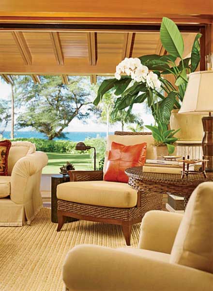 Hawaiian Decor, Aloha Style Tropical Home Decorating Ideas