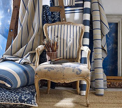  chir upholstery and home furnishings in white and blue colors 