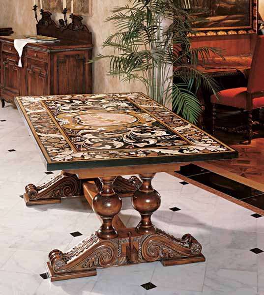 unique dining furniture painting