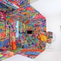 bedroom decorating by graffiti artists