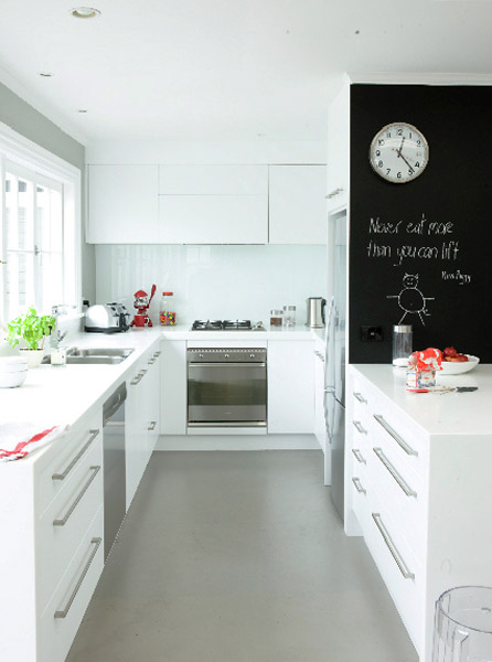  white fence and house interior 